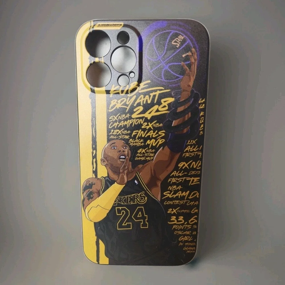NEW Kobe Bryant NBA Legend Lakers #24 Photo Case for iPhone–Basketball Fans NIB